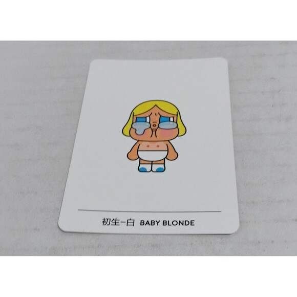 POP MART CRYBABY CRYING AGAIN FIGURES BLIND BOX BABY BLONDE W STAND & CARD - Picture 2 of 7